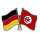 Freundschaftspin Deutschland-Tunesien