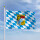 Premiumfahne Bayern Raute mit Wappen