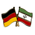 Freundschaftspin Deutschland-Iran