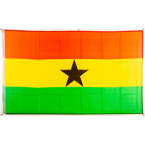 Ghana Fahne 90 X 150 cm WM Fanartikel 