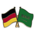 Freundschaftspin Deutschland-Saudi-Arabien