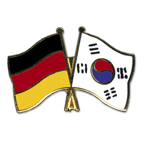 Freundschaftspin: Deutschland-Südkorea