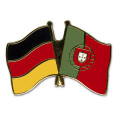 Freundschaftspin: Deutschland-Portugal