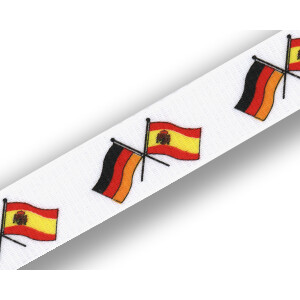 Schlüsselband : Deutschland-Spanien mit Wappen
