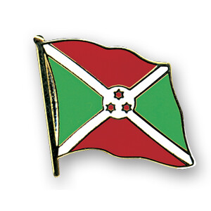 Flaggen-Pin vergoldet : Burundi