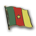 Flaggen-Pin vergoldet Kamerun