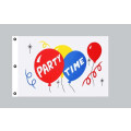 Riesen-Flagge: Party Time 150cm x 250cm
