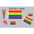 CSD Christopher-Street-Day / Gay-Pride Set 6-teilig