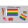 CSD Christopher-Street-Day / Gay-Pride Set 6-teilig