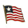 Flaggen-Pin vergoldet Liberia