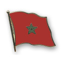 Flaggen-Pin vergoldet Marokko