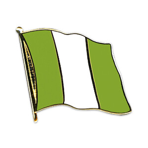 Flaggen-Pin vergoldet : Nigeria