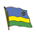 Flaggen-Pin vergoldet Ruanda