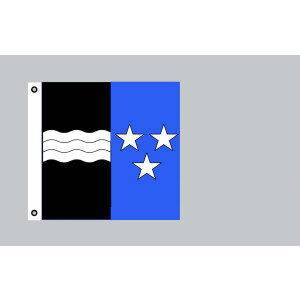 Flagge 120x120 : Aargau (CH)