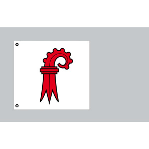 Flagge 120x120 : Basel Land (CH)