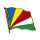 Flaggen-Pin vergoldet : Seychellen