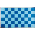 Flagge 90 x 150 : Karo dunkelblau/hellblau