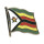 Flaggen-Pin vergoldet Simbabwe