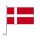 Auto-Fahne: Dänemark