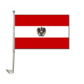 Auto-Fahne: Oesterreich mit Wappen