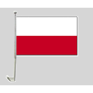 Auto-Fahne: Polen