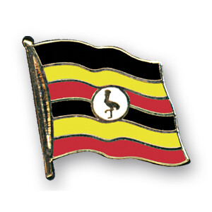 Flaggen-Pin vergoldet : Uganda