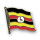 Flaggen-Pin vergoldet Uganda
