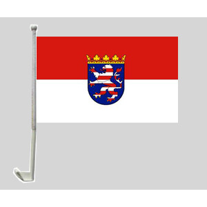 Auto-Fahne: Hessen