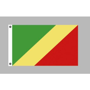 Flagge 90 x 150 : Kongo, Republik