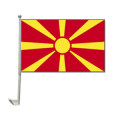 Auto-Fahne: Nordmazedonien
