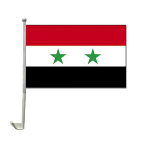 Auto-Fahne: Syrien