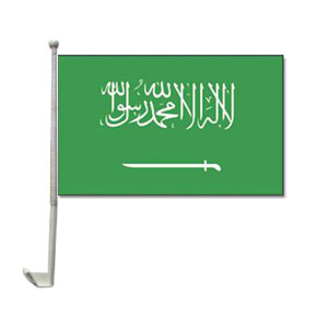 Auto-Fahne: Saudi-Arabien