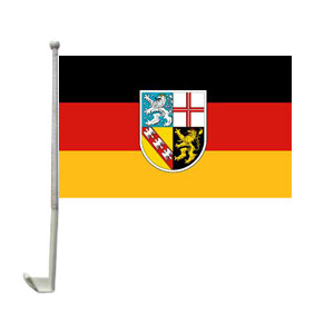 Auto-Fahne: Saarland