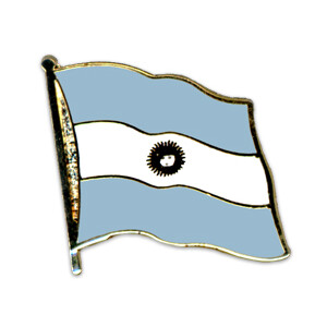 Flaggen-Pin vergoldet : Argentinien