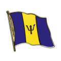 Flaggen-Pin vergoldet : Barbados