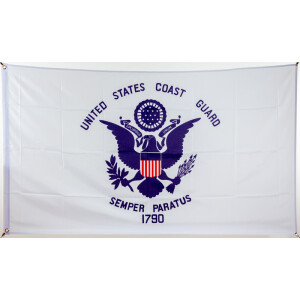 Flagge 90 x 150 : USA - US-Coast-Guard