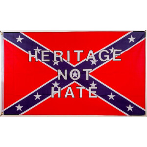 Flagge 90 x 150 : Südstaaten - Heritage not hate