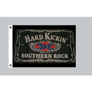 Flagge 90 x 150 : Südstaaten - Hard Kickin Southern Rock