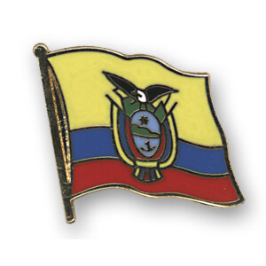 Flaggen-Pin vergoldet : Ecuador