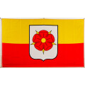 Flagge 90 x 150 : Lippe Rose Detmold