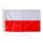 Motorrad-/Bootsflagge 25x40cm: Polen