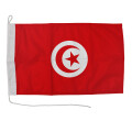 Motorrad-/Bootsflagge 25x40cm: Tunesien