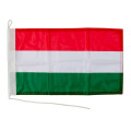 Motorrad-/Bootsflagge 25x40cm: Ungarn