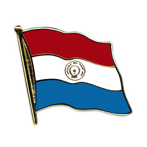 Flaggen-Pin vergoldet : Paraguay