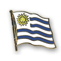 Flaggen-Pin vergoldet Uruguay