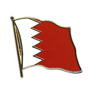 Flaggen-Pin vergoldet : Bahrain