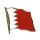 Flaggen-Pin vergoldet Bahrain