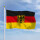 Premiumfahne Deutschland mit Adler 100x70 cm Ösen