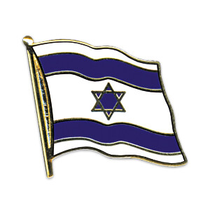 Flaggen-Pin vergoldet : Israel