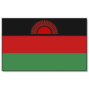Flagge 90 x 150 : Malawi